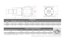 Boss Process HT Series Rotary Valve Schematics and Tables
